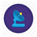 Earth Station Space Station Satellite Station Icon