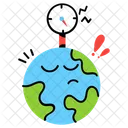 Earth Temperature Icon