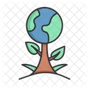 Earth tree  Icon