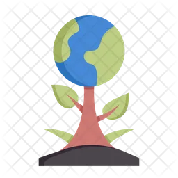 Earth tree  Icon