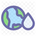Earth Water  Icon