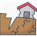 Earthquake Seismic Activity Tremor Icon