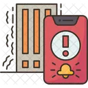 Earthquake Response Mobile Icon