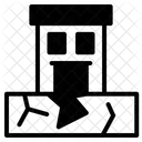 Earthquake Crack  Icon