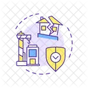 Earthquake Engineering Geotech Icon