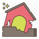 Earthquake Disaster Natural Distaster Icon