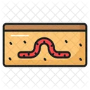Earthworm Worm Maggot Icon
