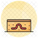 Earthworm Worm Maggot Icon