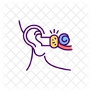 Earwax blockage  Icon