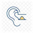 Earwax Buildup Ear Icon
