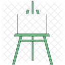 Easel Canvas Painting Board Icon