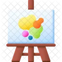 Easel Board Canvas Icon