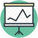 Easel Business Presentation Icon