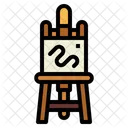 Easel Painting Canvas Icon