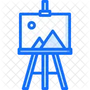 Easel Picture Painting Icon