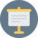 Easel Board Lecture Icon