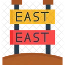 East direction  Icon