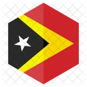 Timor Flag Country Icon