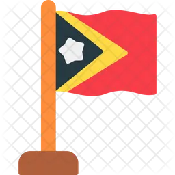 East Timor Flag Icon