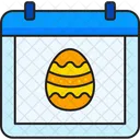 Easter Egg Decoration Icon