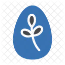 Easter Egg Yolk Icon
