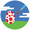 Easter Egg Paint Icon