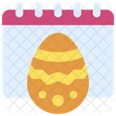 Easter Calendar Dates Icon