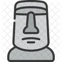 Easter Island Head Icon