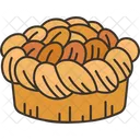 Easter Bread Pastry Icon