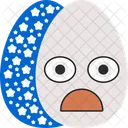 Easter anguished egg  Icon