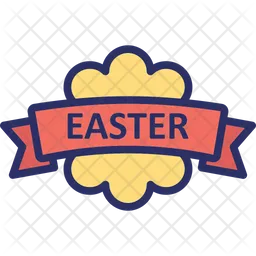Easter badge  Icon