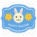 Easter badge  Icon