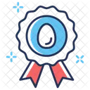 Easter Badge Ribbon Honour Icon