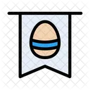 Easter Egg Decoration Icon