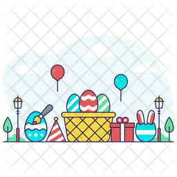 Easter Basket  Icon