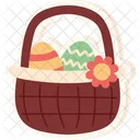 Easter Basket Easter Eggs Egg Icon