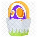 Easter Basket Hamper Egg Basket Icon