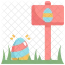 Egg Hunt Easter Icon