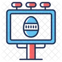 Easter Board Billboard Hoarding Icon