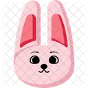 Easter Bunny Head Icon