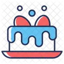 Easter Cake Confectionery Dessert Icon