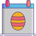 Easter Calendar  Icon