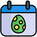 Easter Calendar Calendar Easter Icon