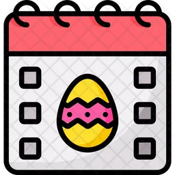 Easter Calender  Icon