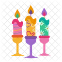 Easter candle  Icon
