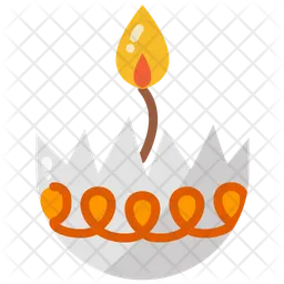 Easter Candle  Icon