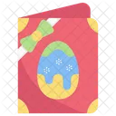 Easter Invitation Card Pass Icon