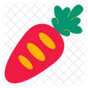 Easter Carrot Vector Icon