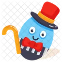 Easter Character Cartoon Easter Egg Icon