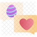 Easter Chat Chat Egg Icon